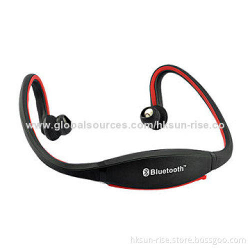 Bluetooth Sport Headset, Back-hang Design, Convenient for Sports, Suitable for Mobiles, PC, iPad